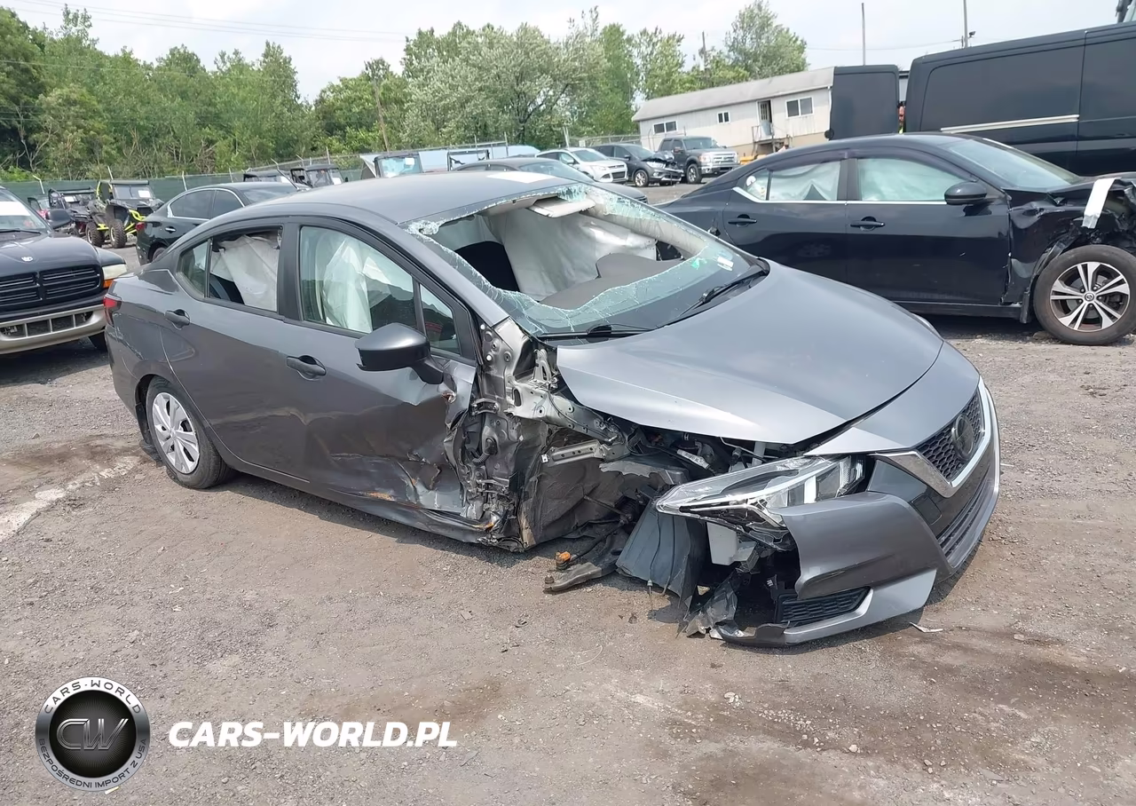 2021 Nissan Versa S Xtronic Cvt VIN:3N1CN8DV1ML807254 - 1