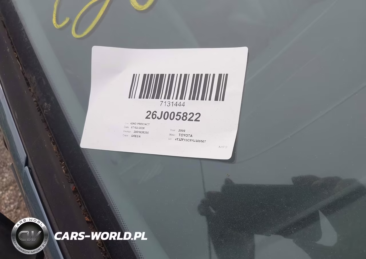 2000 Toyota Sienna Le VIN:4T3ZF13C9YU309507 - 12
