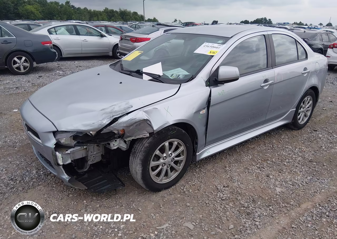 2014 Mitsubishi Lancer Es VIN:JA32U2FU4EU017045 - 2
