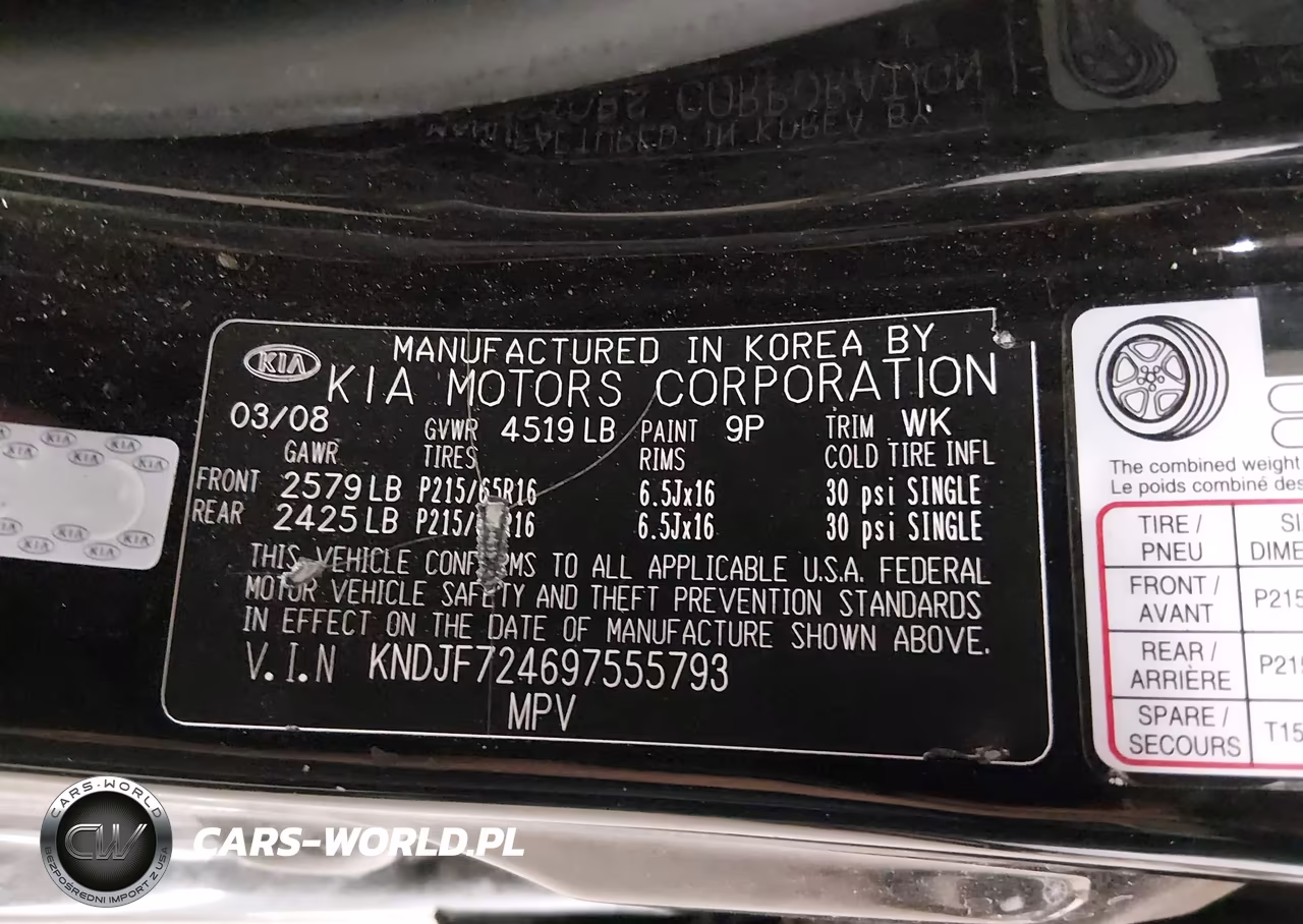 2009 Kia Sportage Lx VIN:KNDJF724697555793 - 9
