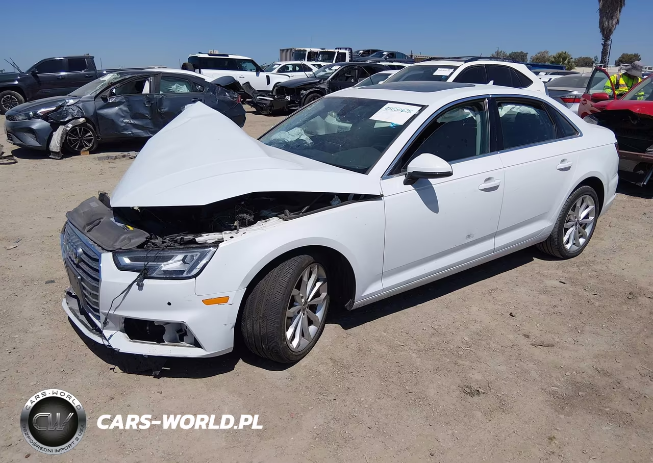2019 Audi A4 40 Premium VIN:WAUHMAF46KA108446 - 2