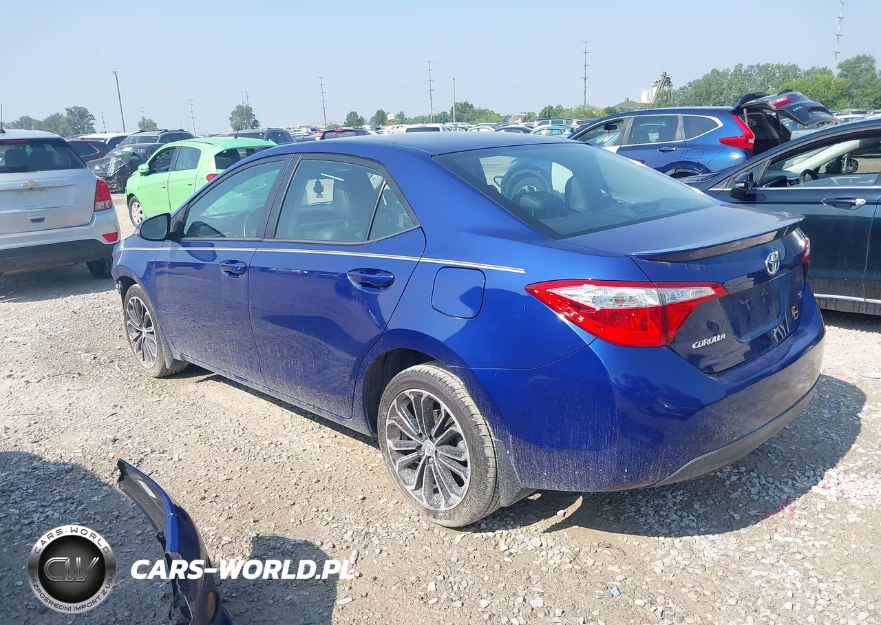 2014 Toyota Corolla S Plus VIN:2T1BURHE8EC158584 - 3