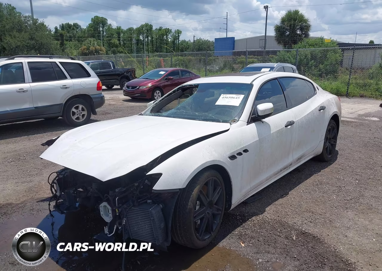 2016 Maserati Quattroporte Gts VIN:ZAM56PPA3G1163866 - 2