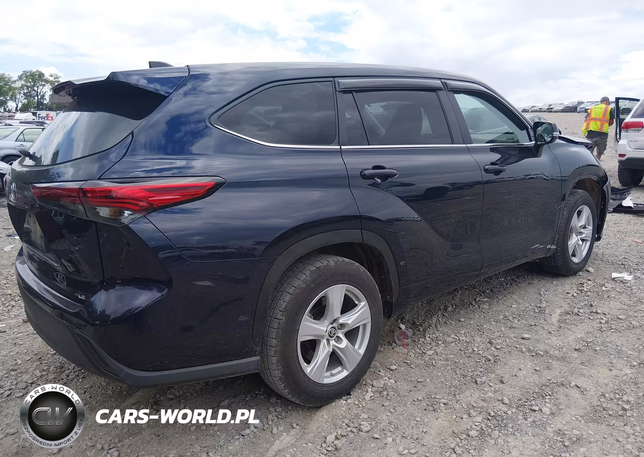 2023 Toyota Highlander Le VIN:5TDKDRAH2PS045874 - 4