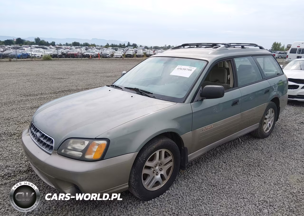 2003 Subaru Outback VIN:4S3BH675637608252 - 2