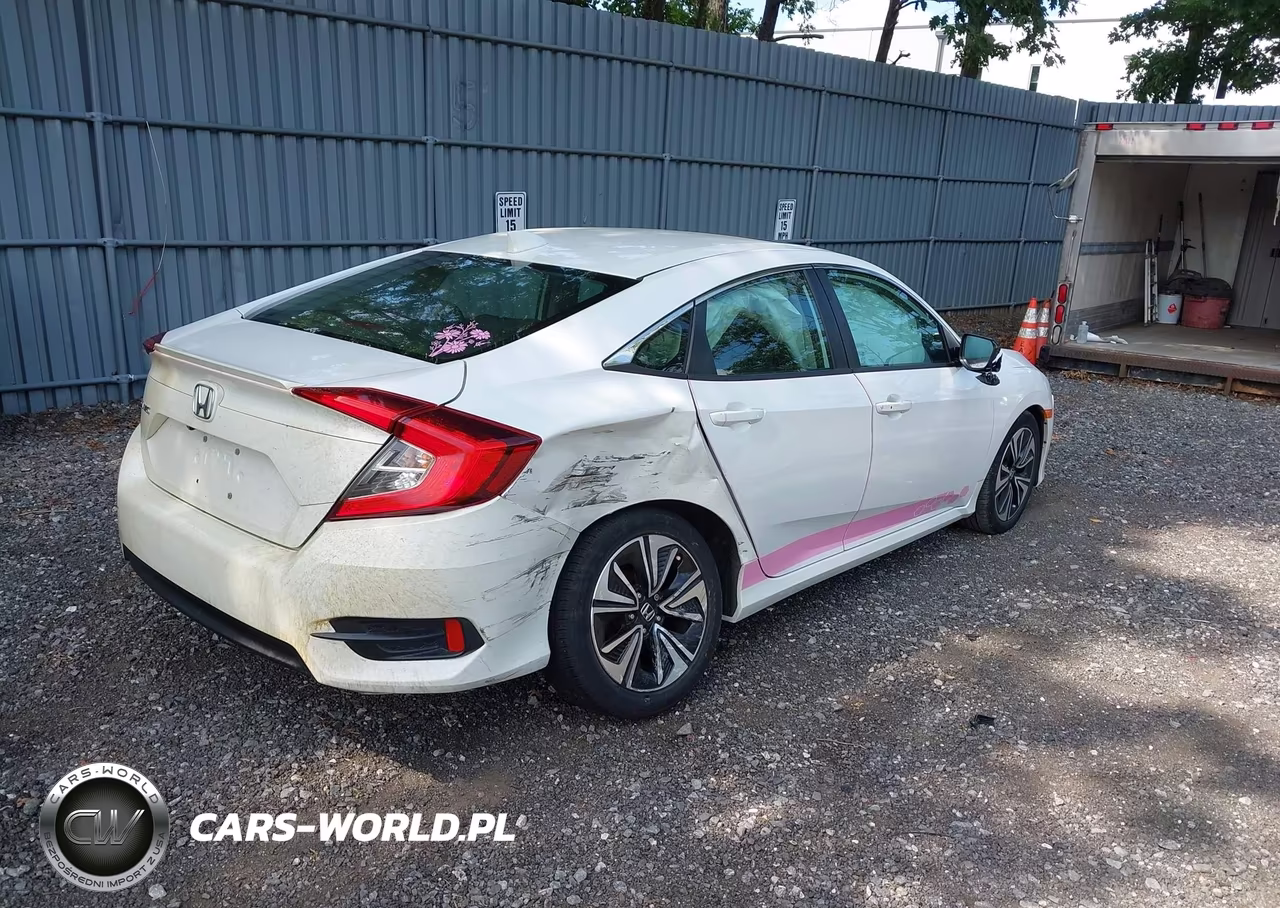 2017 Honda Civic Ex-T VIN:2HGFC1F31HH654863 - 4