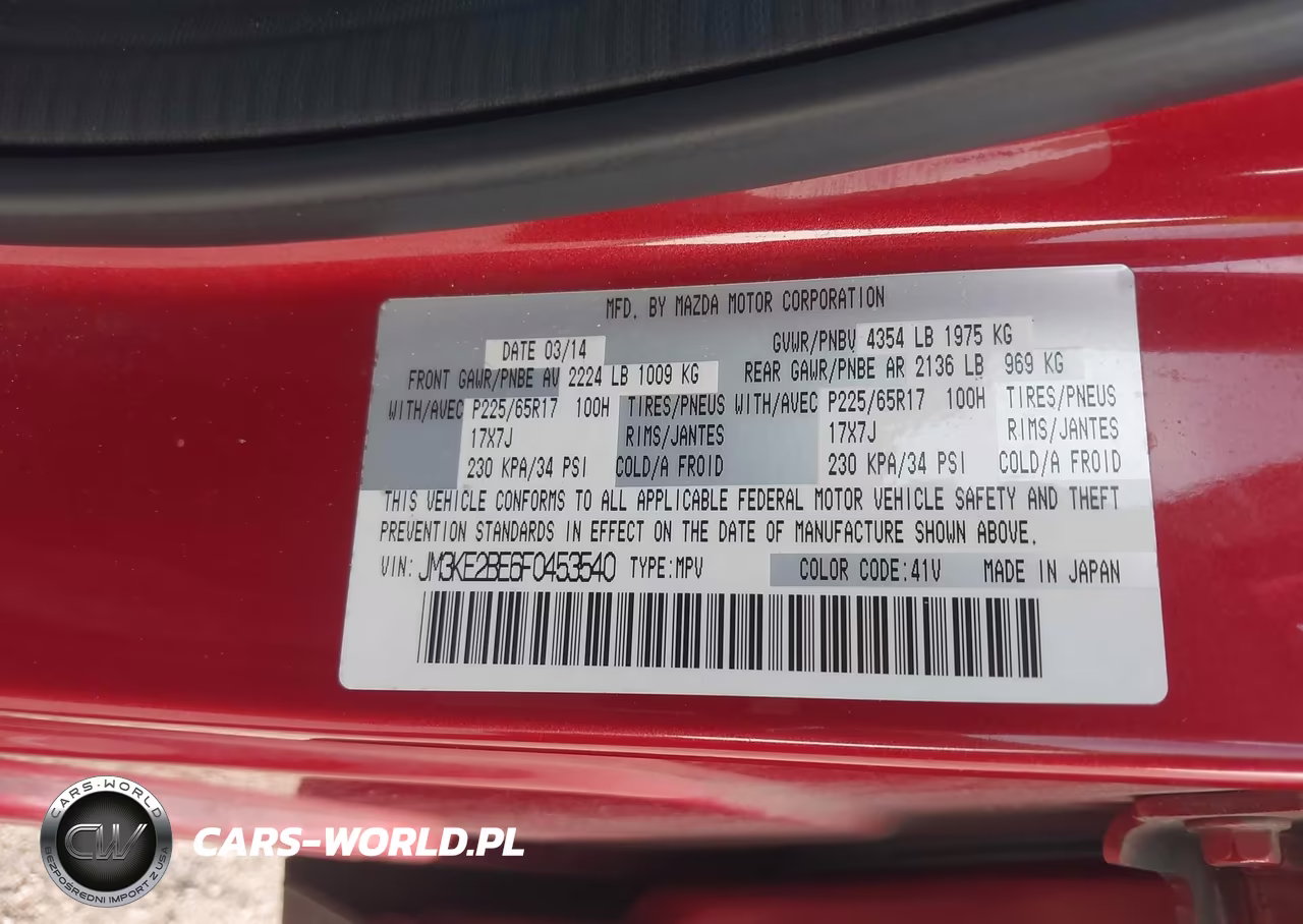 2015 Mazda Cx-5 Sport VIN:JM3KE2BE6F0453540 - 9