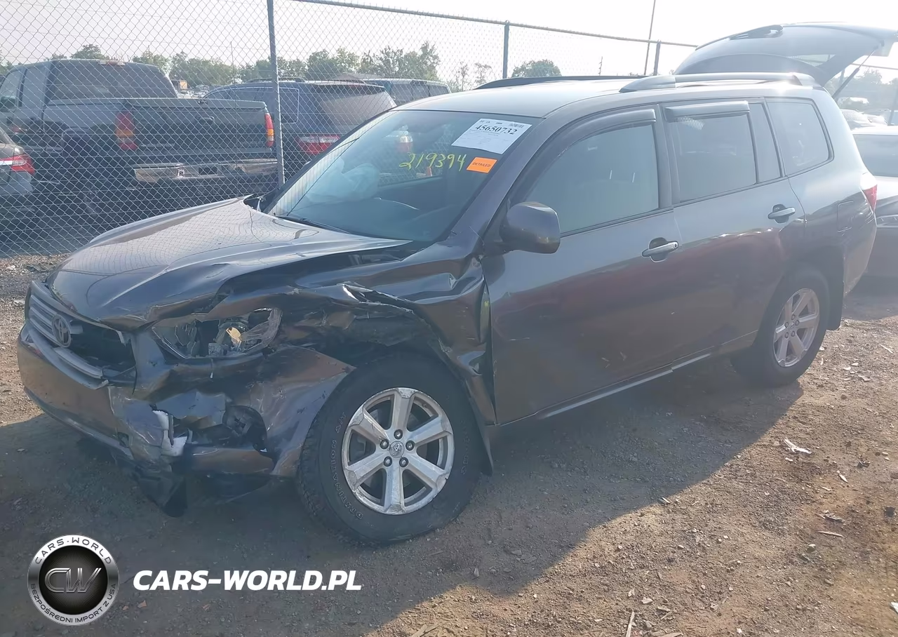 2010 Toyota Highlander Base V6 VIN:JTEBK3EH6A2165572 - 2