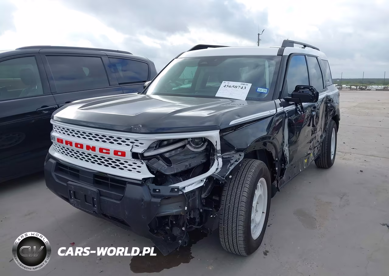 2025 Ford Bronco Sport Heritage VIN:3FMCR9GN0SRE54255 - 2