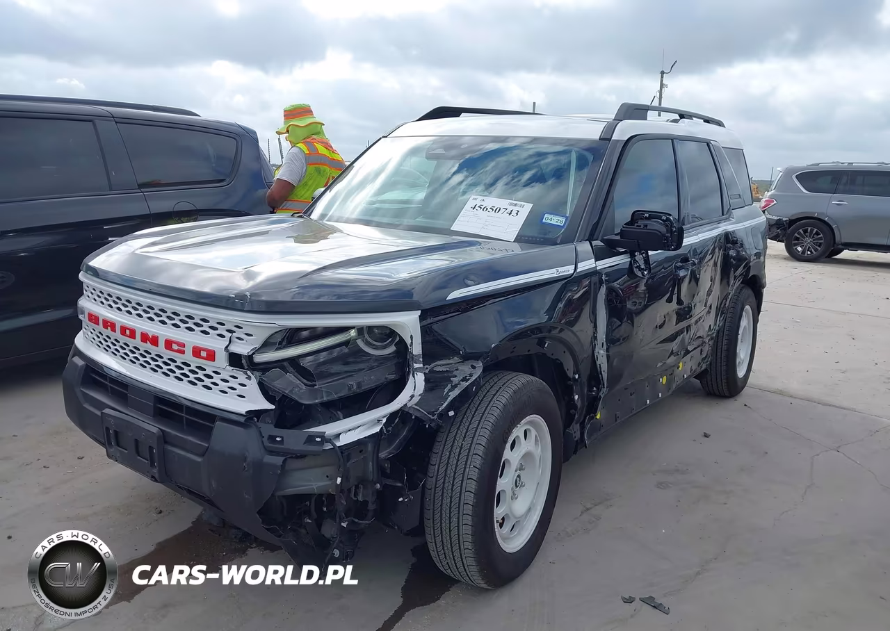 2025 Ford Bronco Sport Heritage VIN:3FMCR9GN0SRE54255 - 6