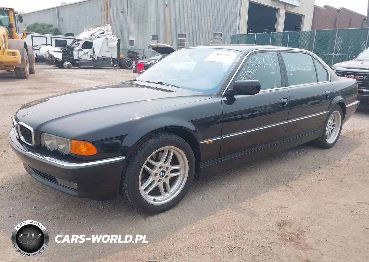 2000 BMW 740Il VIN:WBAGH8348YDP07868 - 2