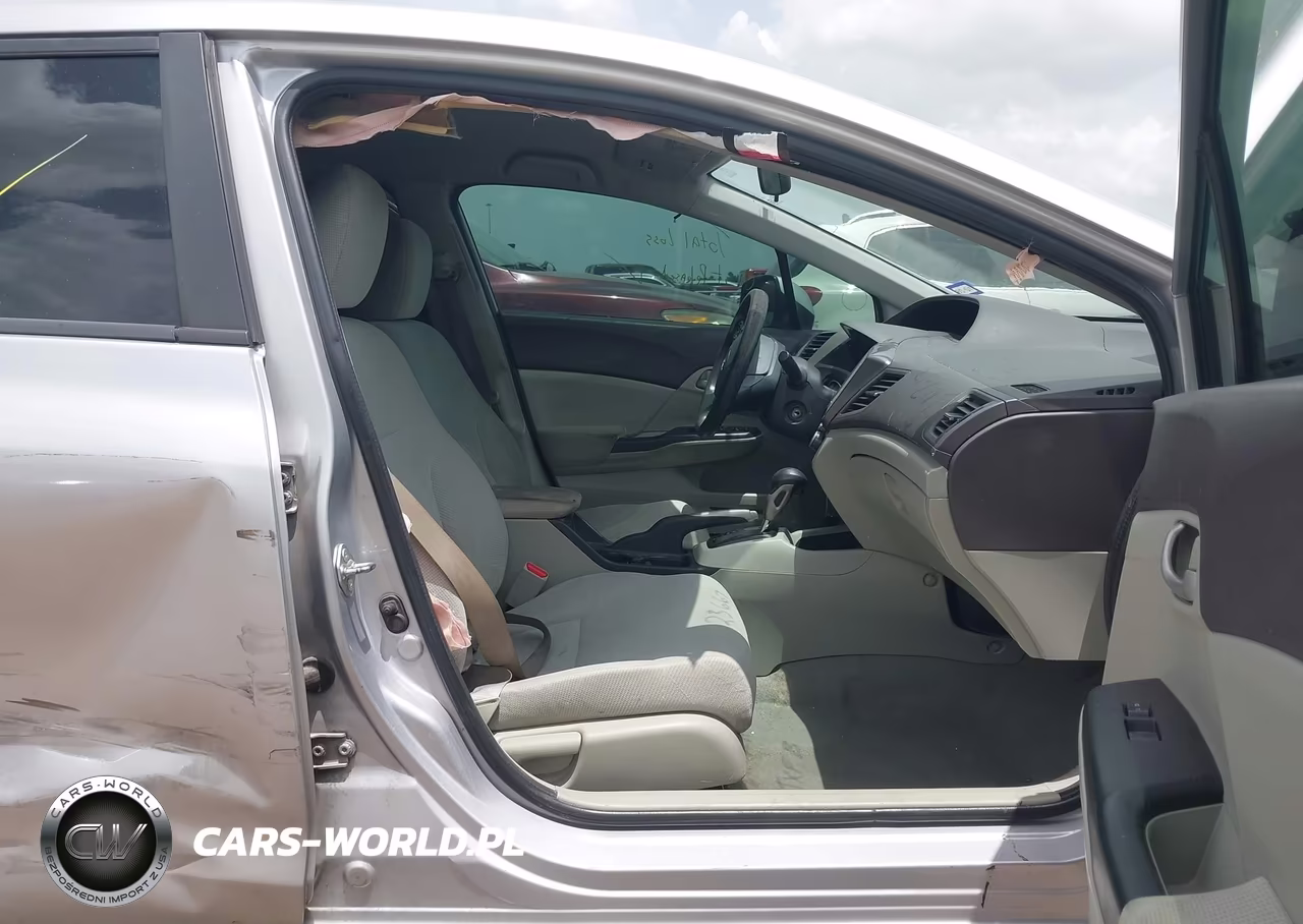 2012 Honda Civic Lx VIN:2HGFB2F58CH595829 - 5