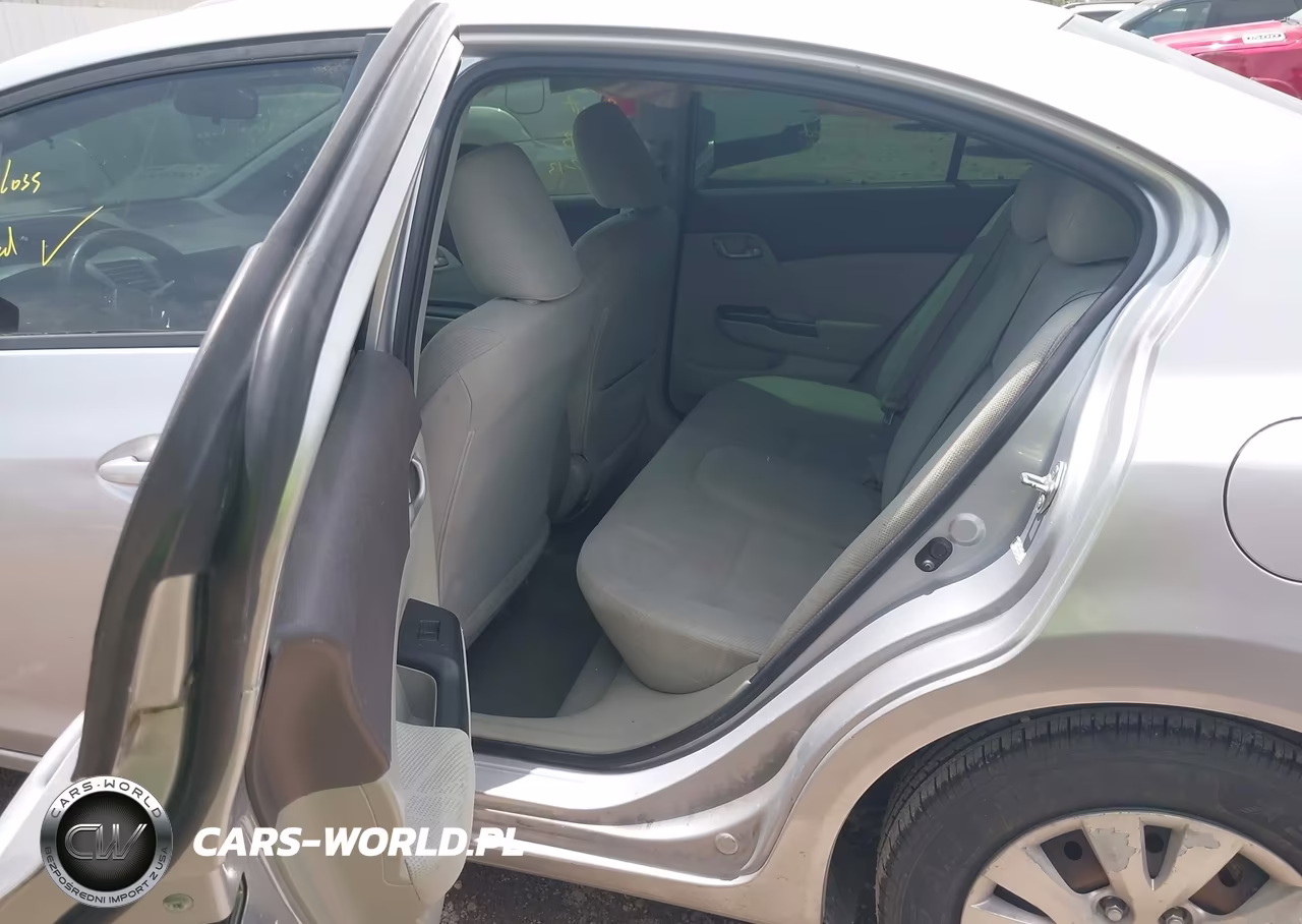 2012 Honda Civic Lx VIN:2HGFB2F58CH595829 - 8