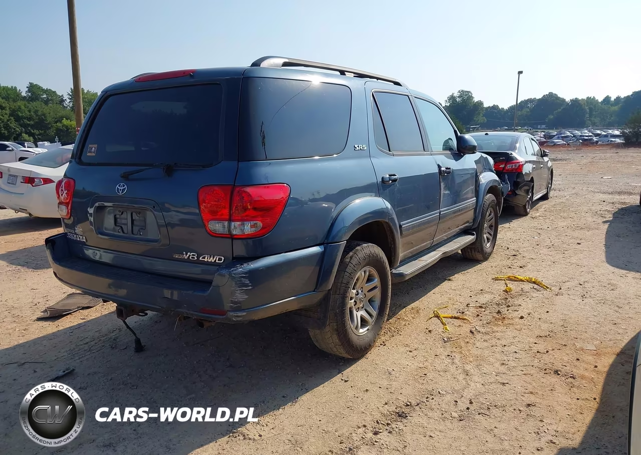 2006 Toyota Sequoia Sr5 V8 VIN:5TDBT44A66S258667 - 4