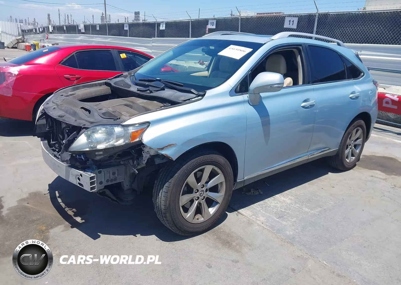 2010 Lexus Rx 350 VIN:JTJZK1BAXA2406402 - 2