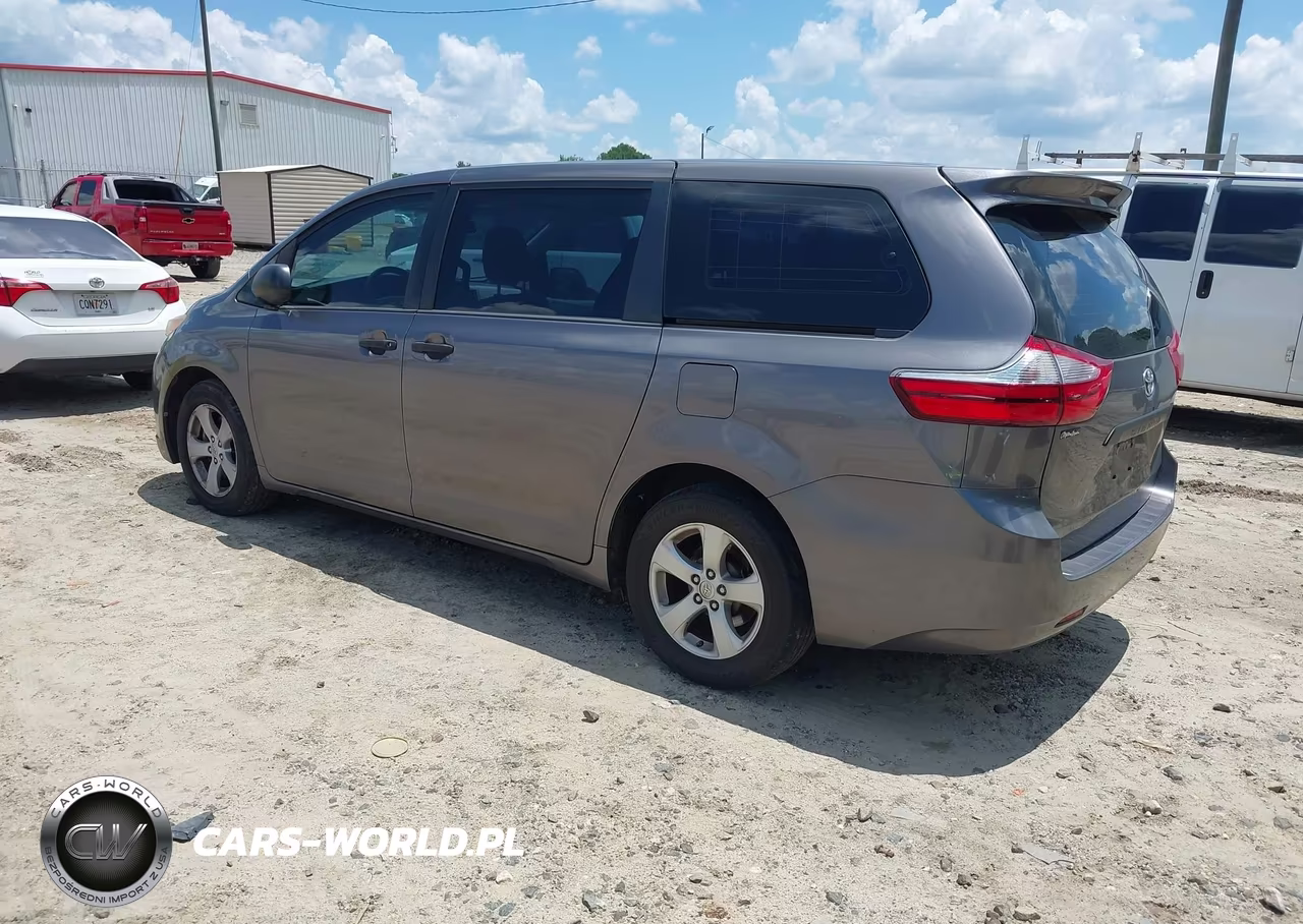 2017 Toyota Sienna L 7 Passenger VIN:5TDZZ3DC9HS879042 - 3