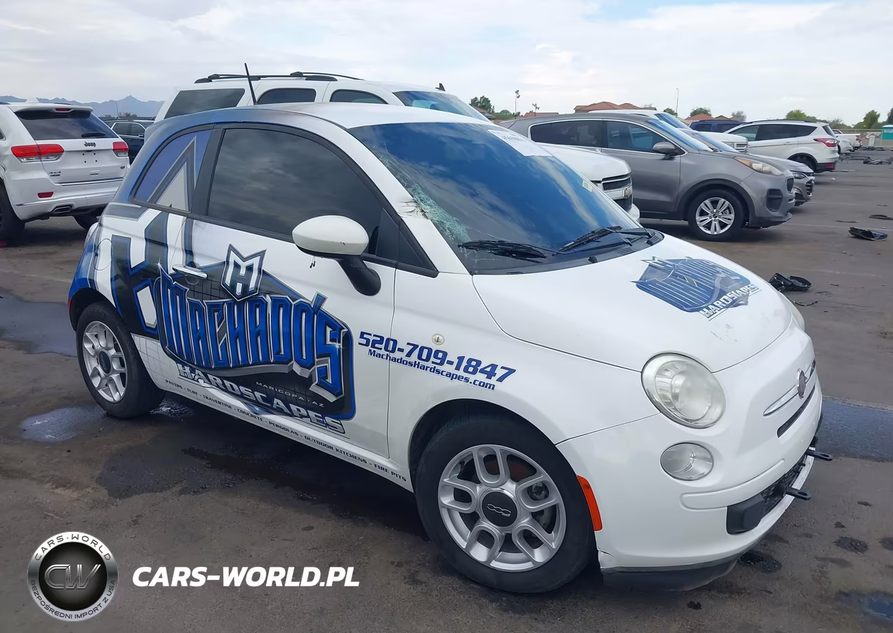 2013 Fiat 500 Pop VIN:3C3CFFAR7DT523086 - 1