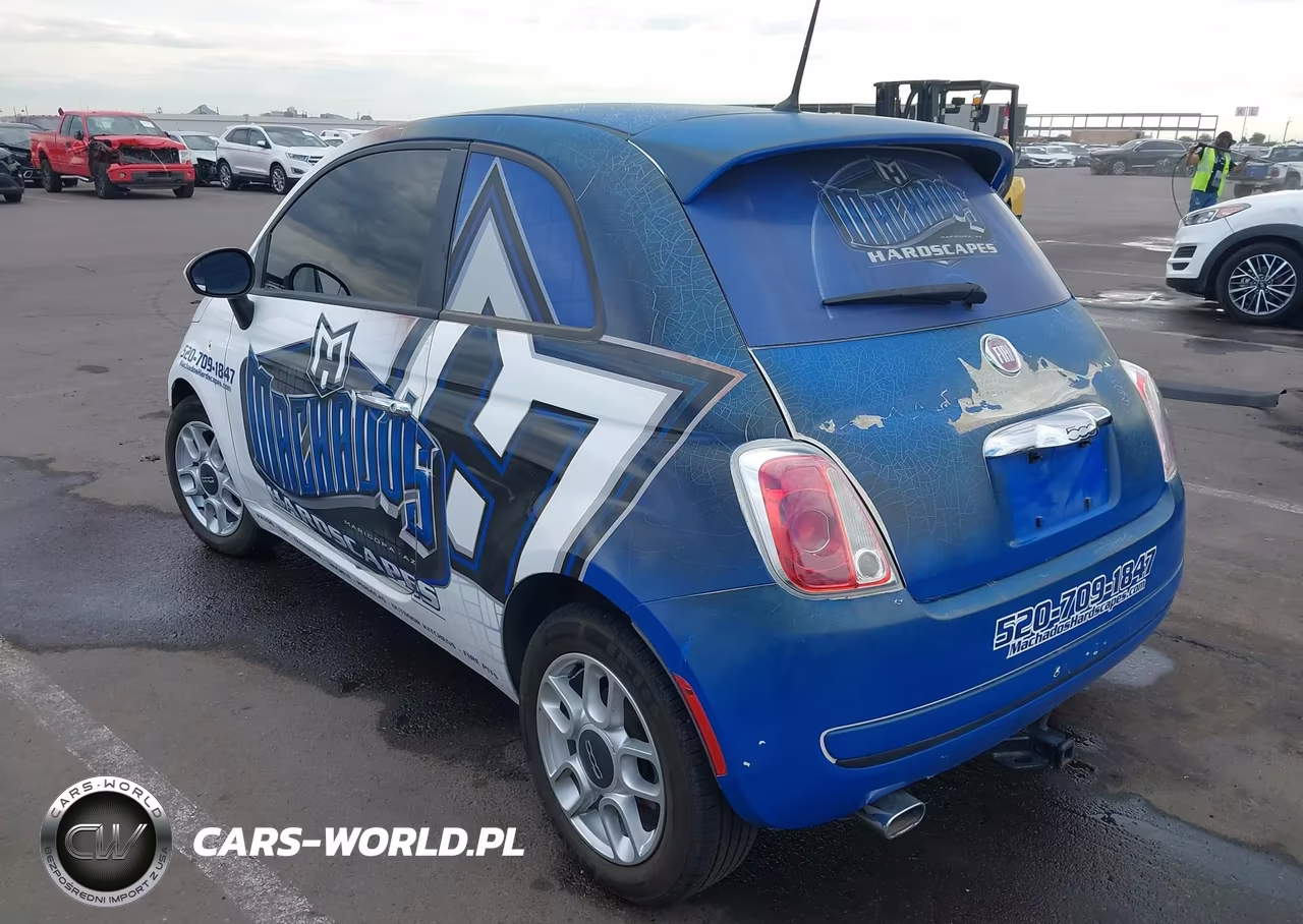 2013 Fiat 500 Pop VIN:3C3CFFAR7DT523086 - 3