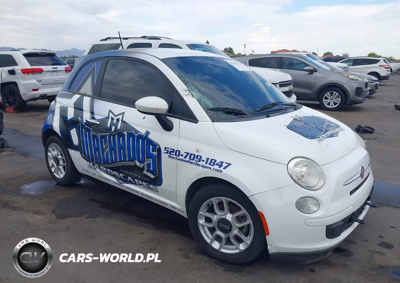 2013 Fiat 500 Pop VIN:3C3CFFAR7DT523086 - 6