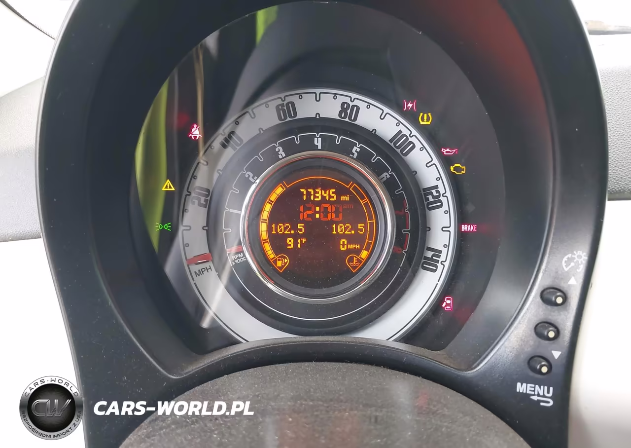 2013 Fiat 500 Pop VIN:3C3CFFAR7DT523086 - 7