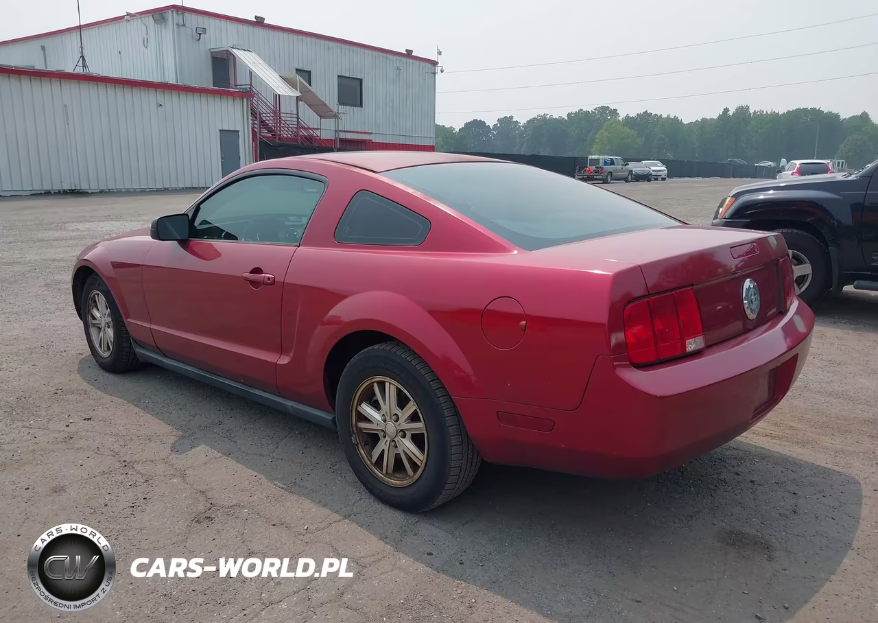 2007 Ford Mustang V6 Deluxe-V6 Premium VIN:1ZVFT80N775337142 - 3