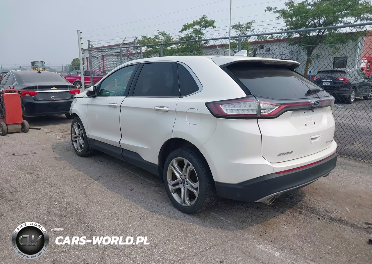 2015 Ford Edge Titanium VIN:2FMTK4K89FBC01531 - 3
