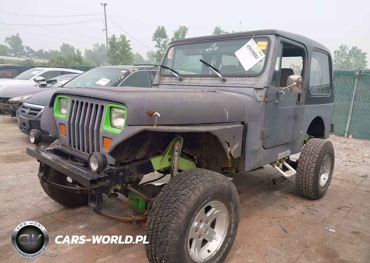 1995 Jeep Wrangler - Yj S-Rio Grande VIN:1J4FY19PXSP296769 - 2