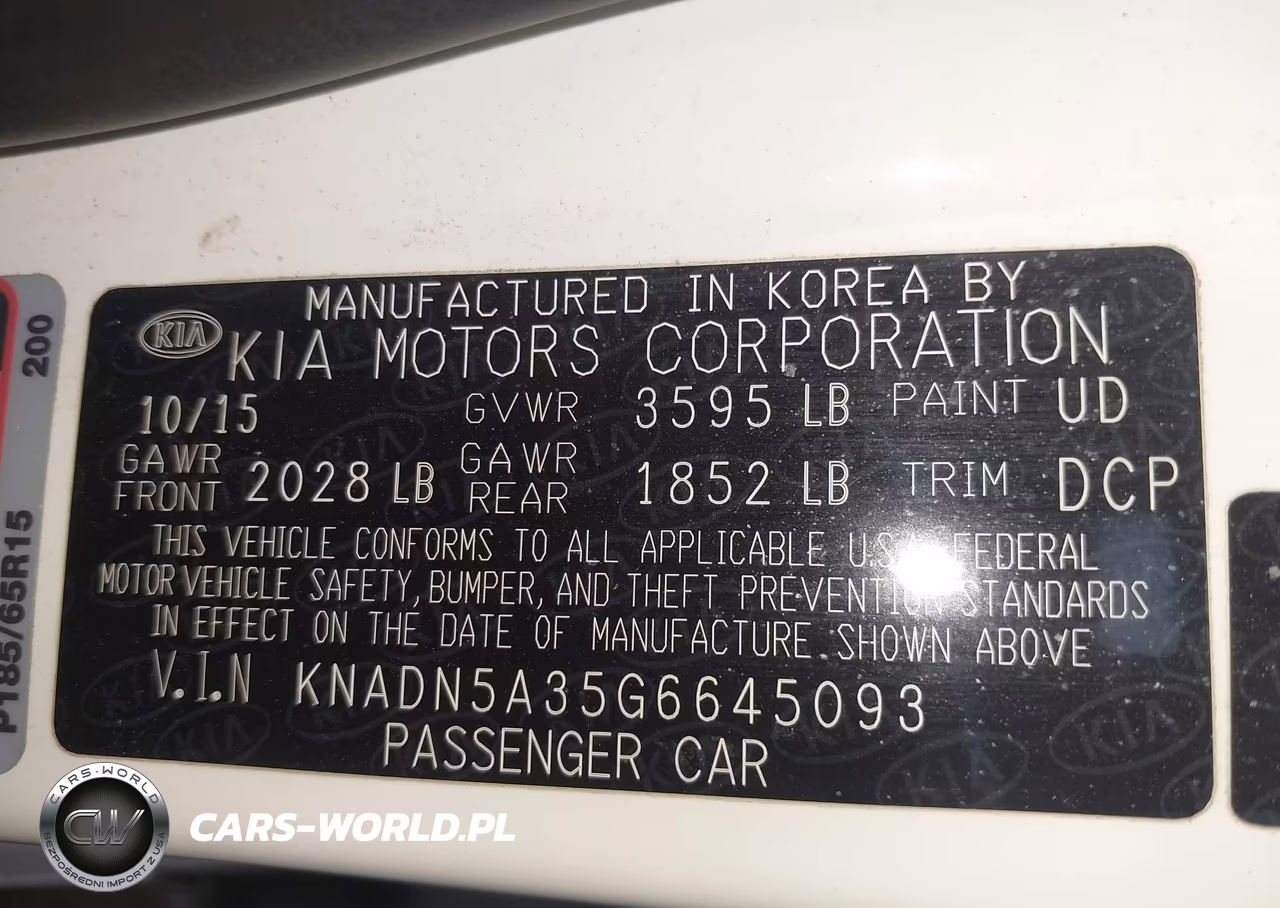 2016 Kia Rio Ex VIN:KNADN5A35G6645093 - 9
