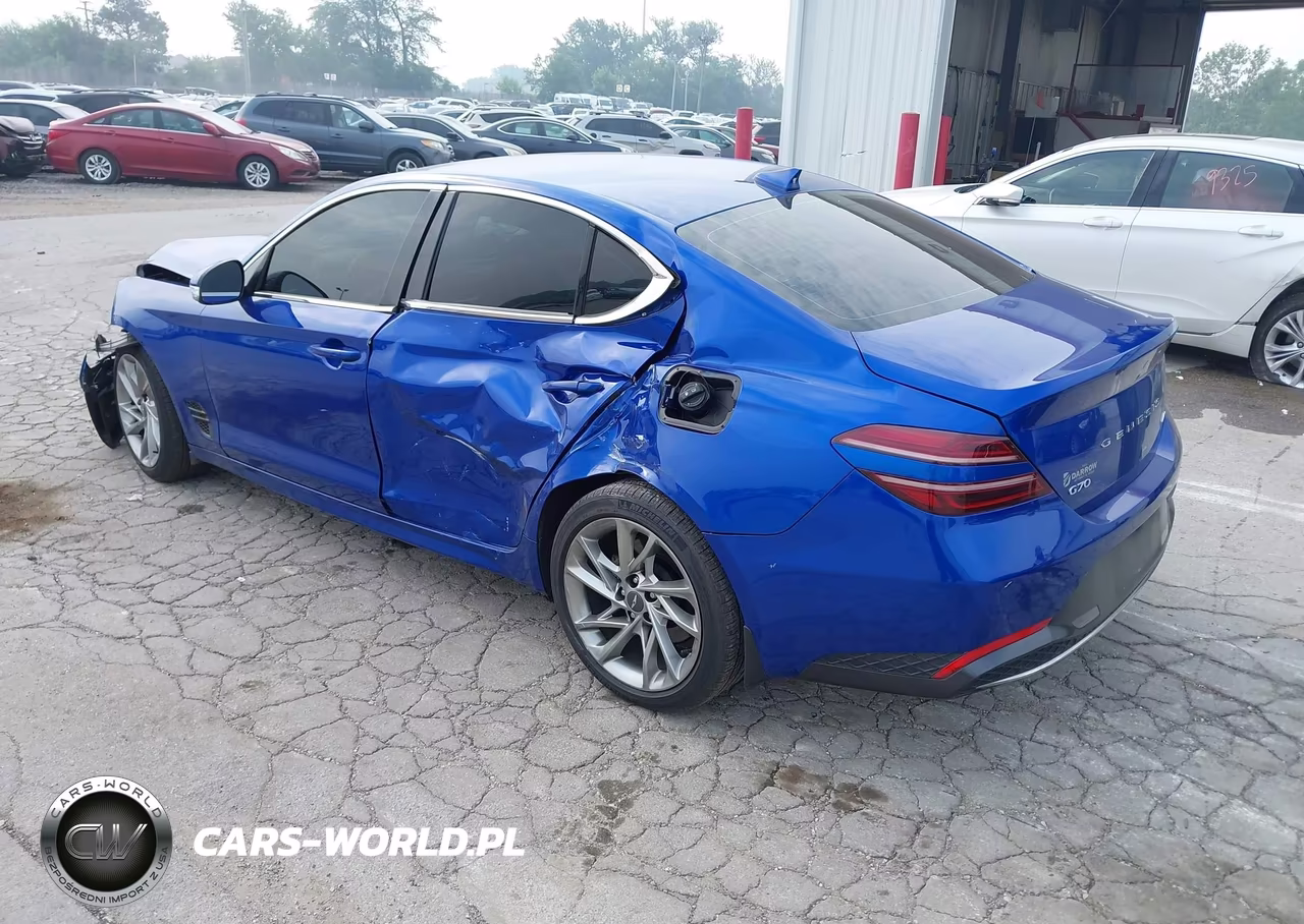 2022 Genesis G70 2.0T Awd VIN:KMTG34TA1NU087958 - 3