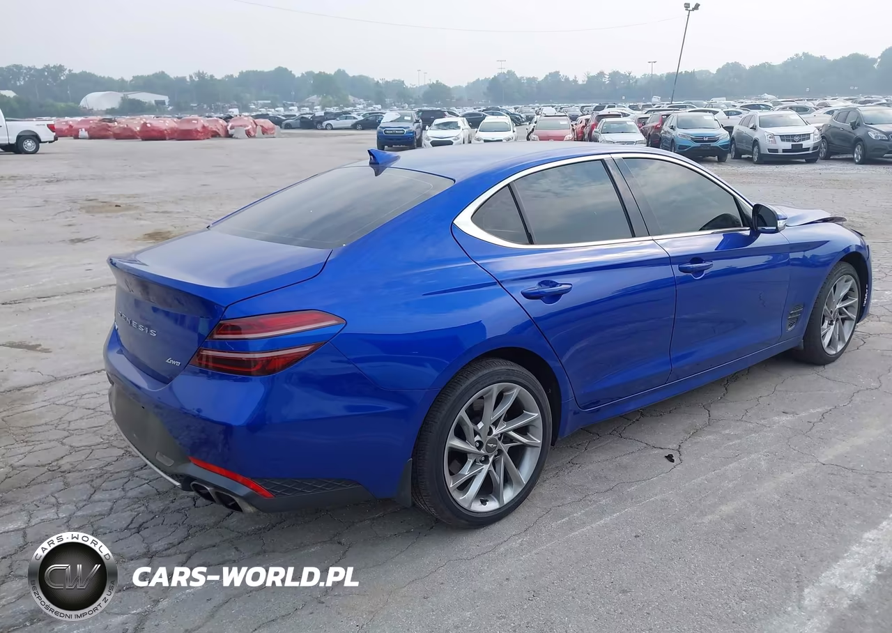 2022 Genesis G70 2.0T Awd VIN:KMTG34TA1NU087958 - 4