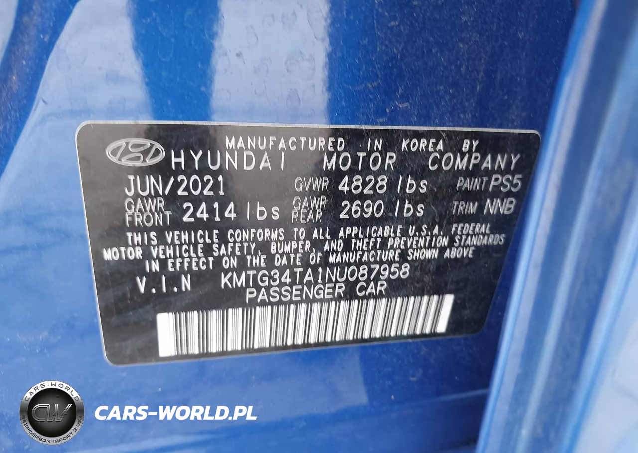 2022 Genesis G70 2.0T Awd VIN:KMTG34TA1NU087958 - 9