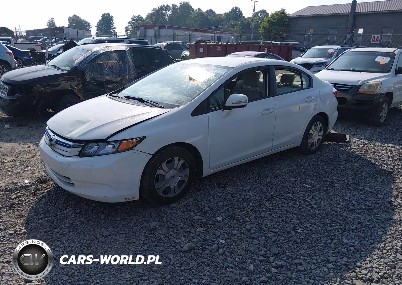 2012 Honda Civic Hybrid VIN:JHMFB4F28CS003384 - 2
