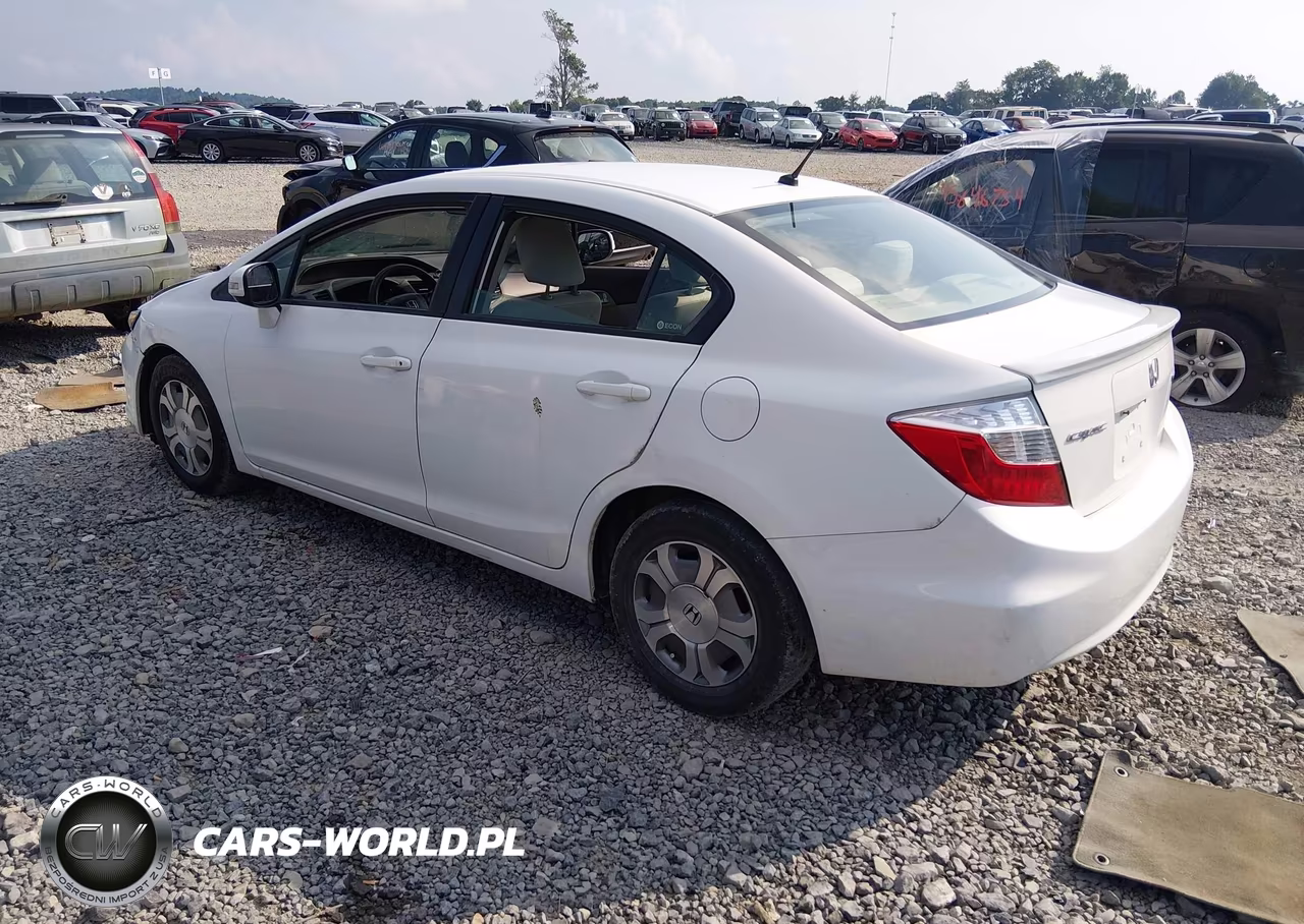 2012 Honda Civic Hybrid VIN:JHMFB4F28CS003384 - 3