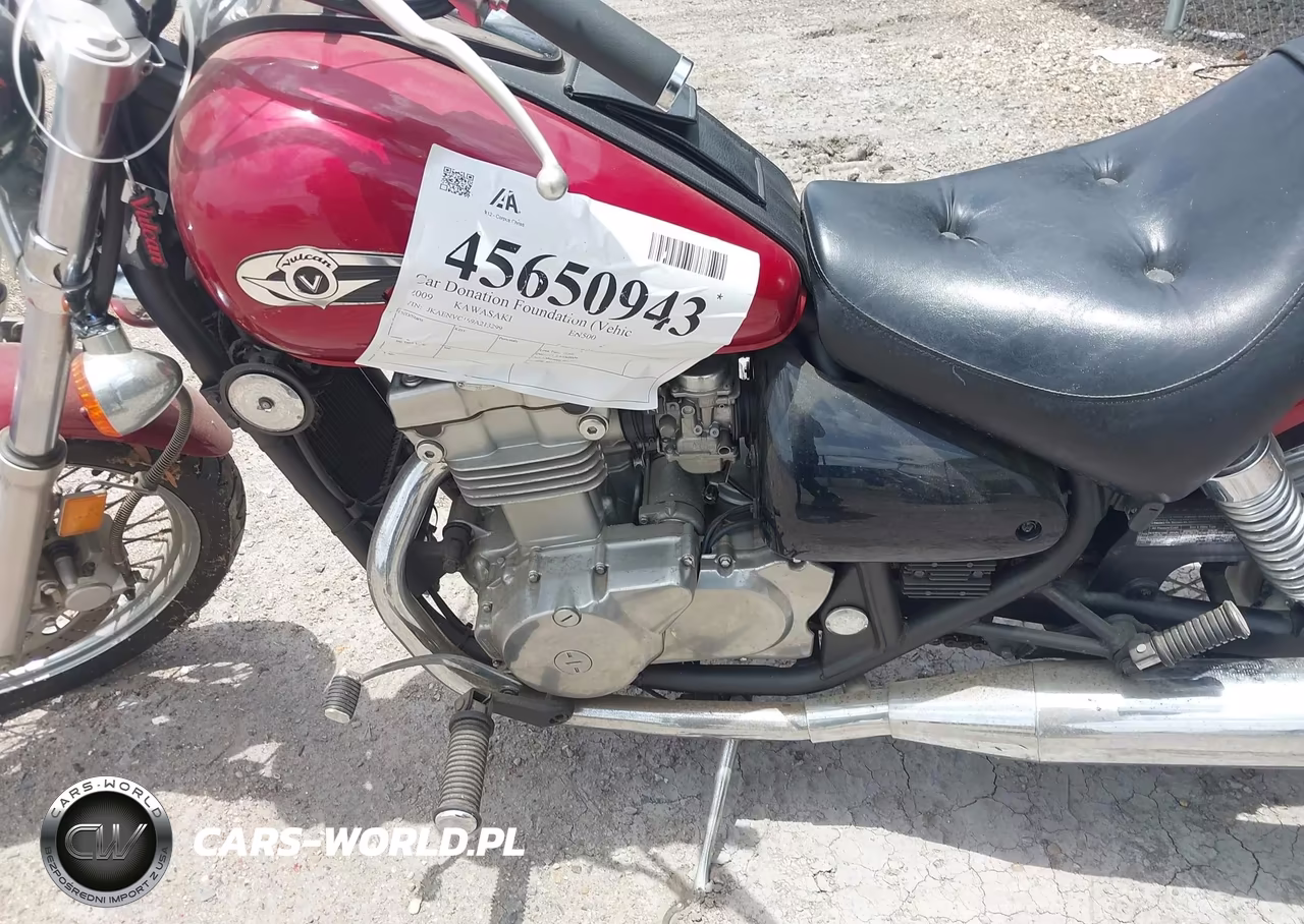 2009 Kawasaki En500 C VIN:JKAENVC169A213299 - 9