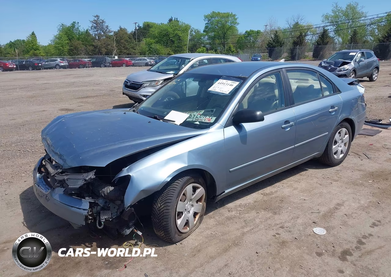 2009 Hyundai Sonata Gls VIN:5NPET46C89H466457 - 2