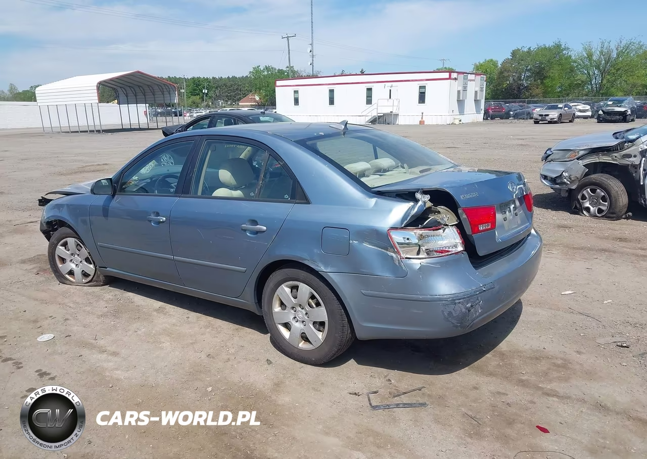 2009 Hyundai Sonata Gls VIN:5NPET46C89H466457 - 3