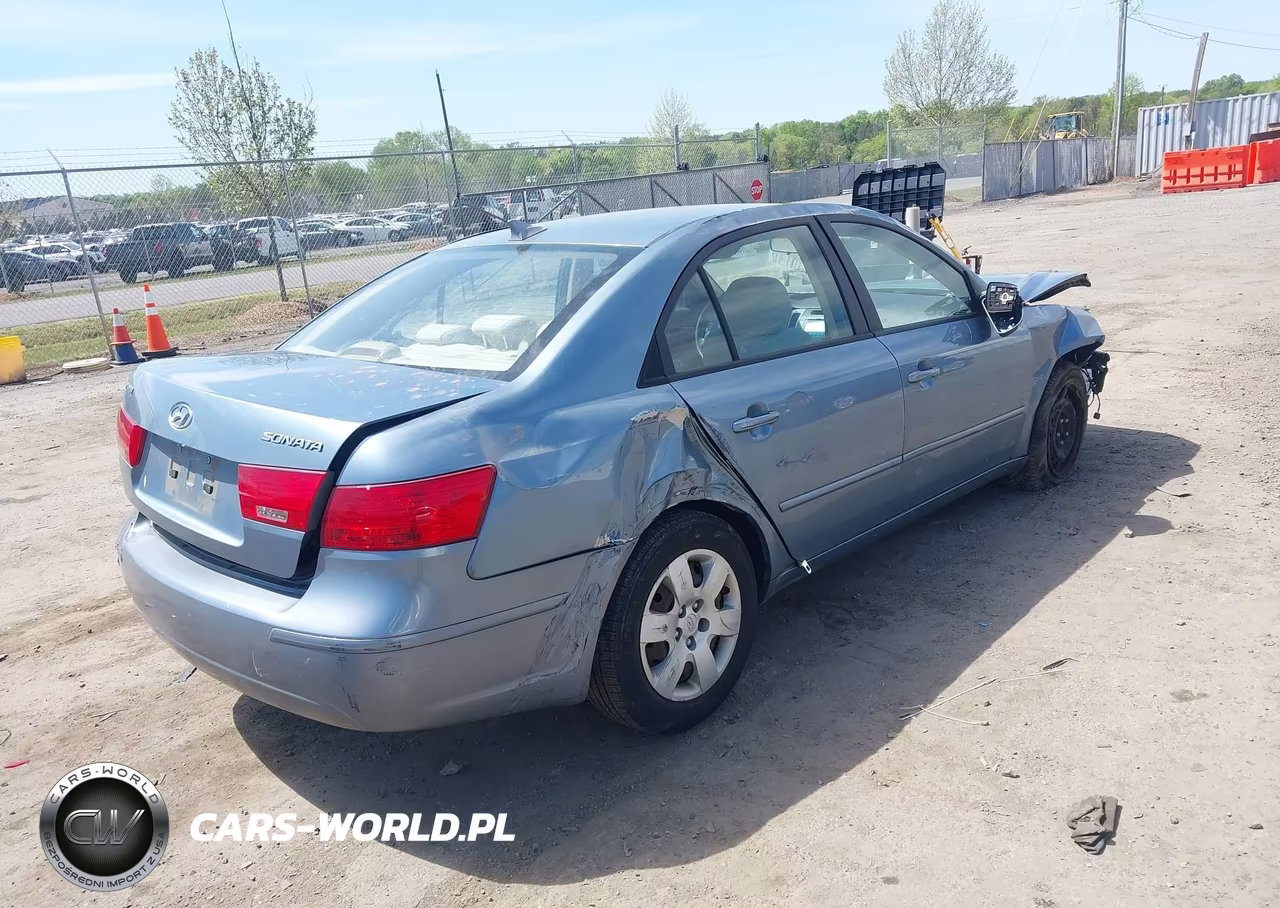 2009 Hyundai Sonata Gls VIN:5NPET46C89H466457 - 4