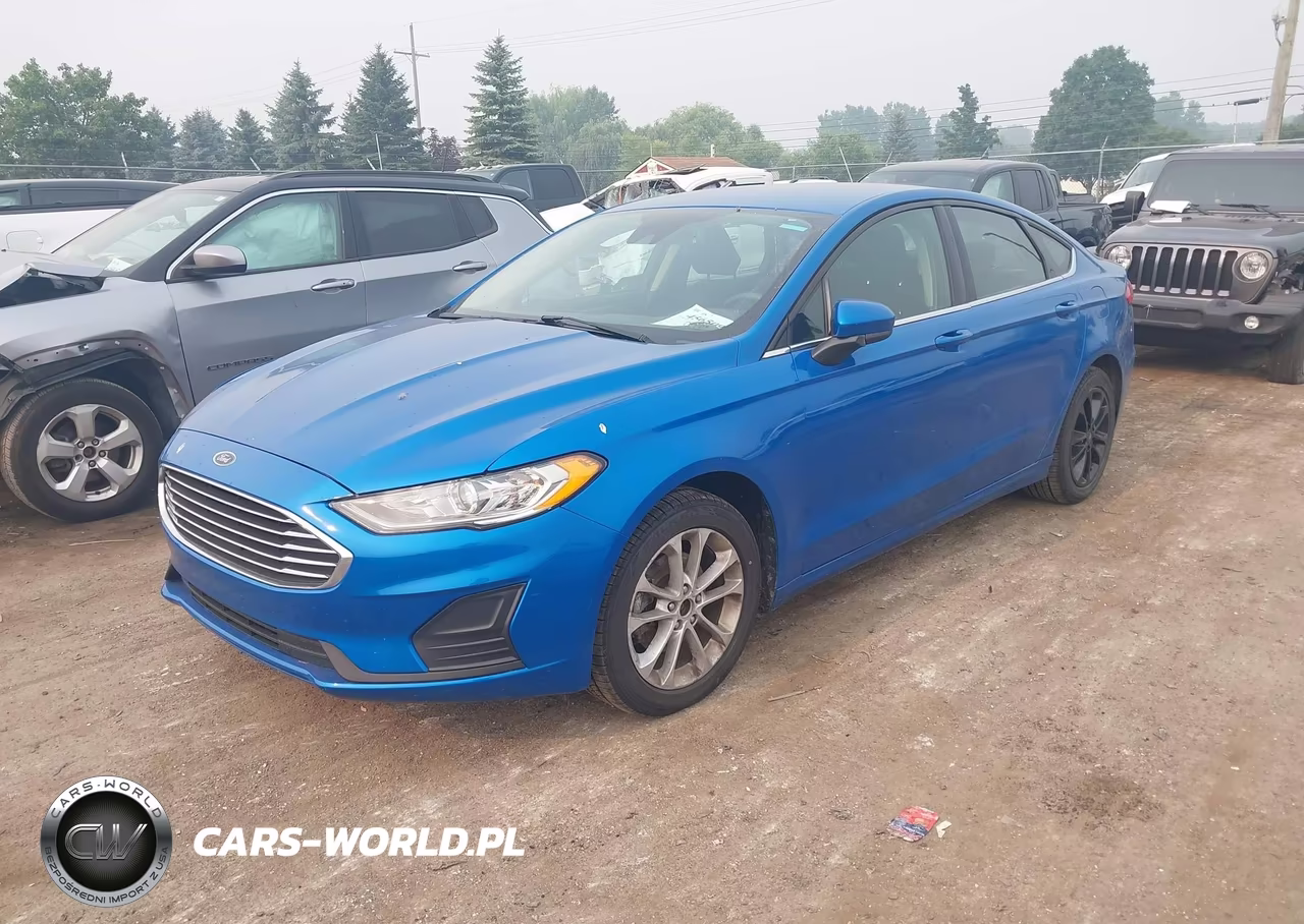 2020 Ford Fusion Se VIN:3FA6P0HD2LR108109 - 2