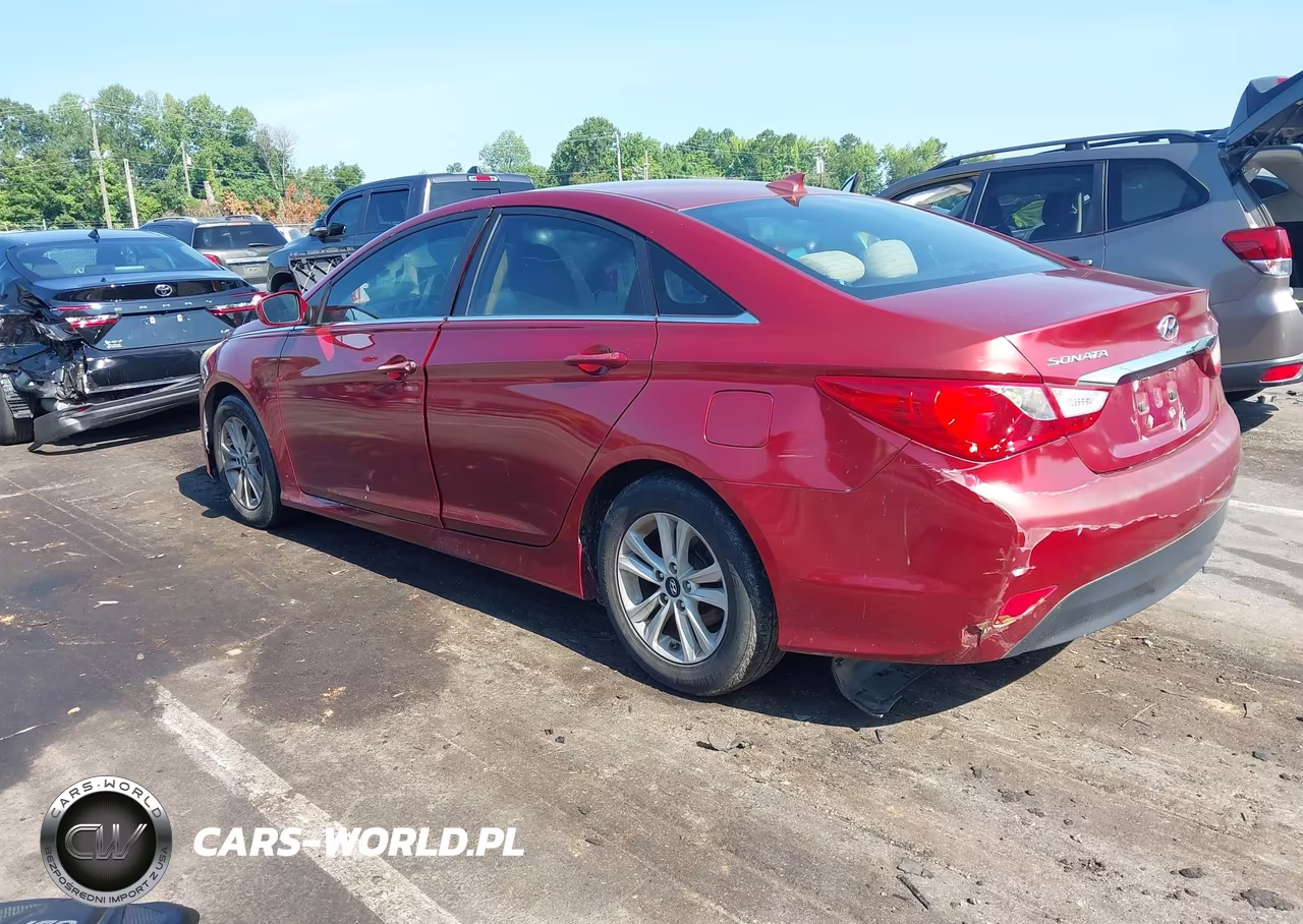 2014 Hyundai Sonata Gls VIN:5NPEB4AC1EH910685 - 3