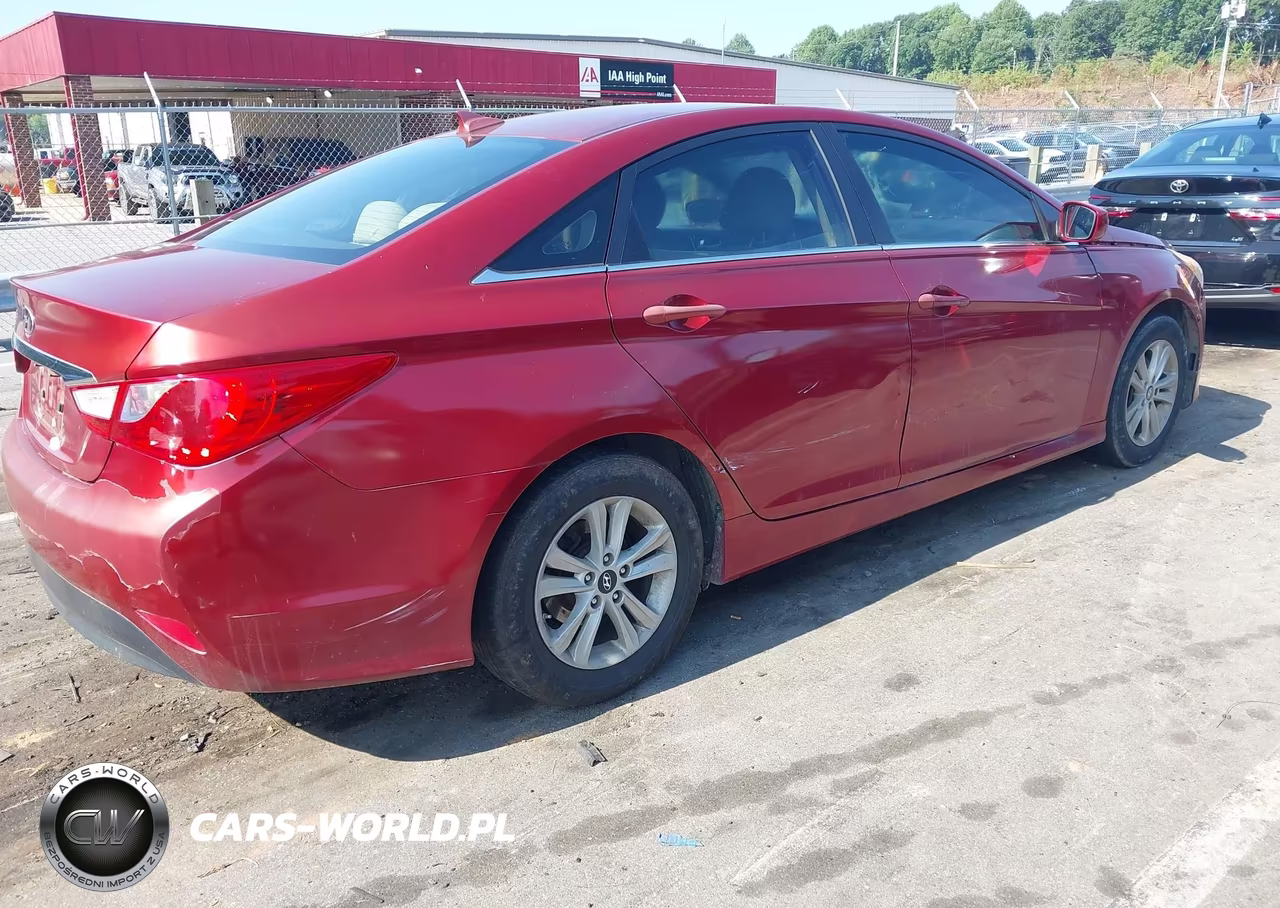 2014 Hyundai Sonata Gls VIN:5NPEB4AC1EH910685 - 4