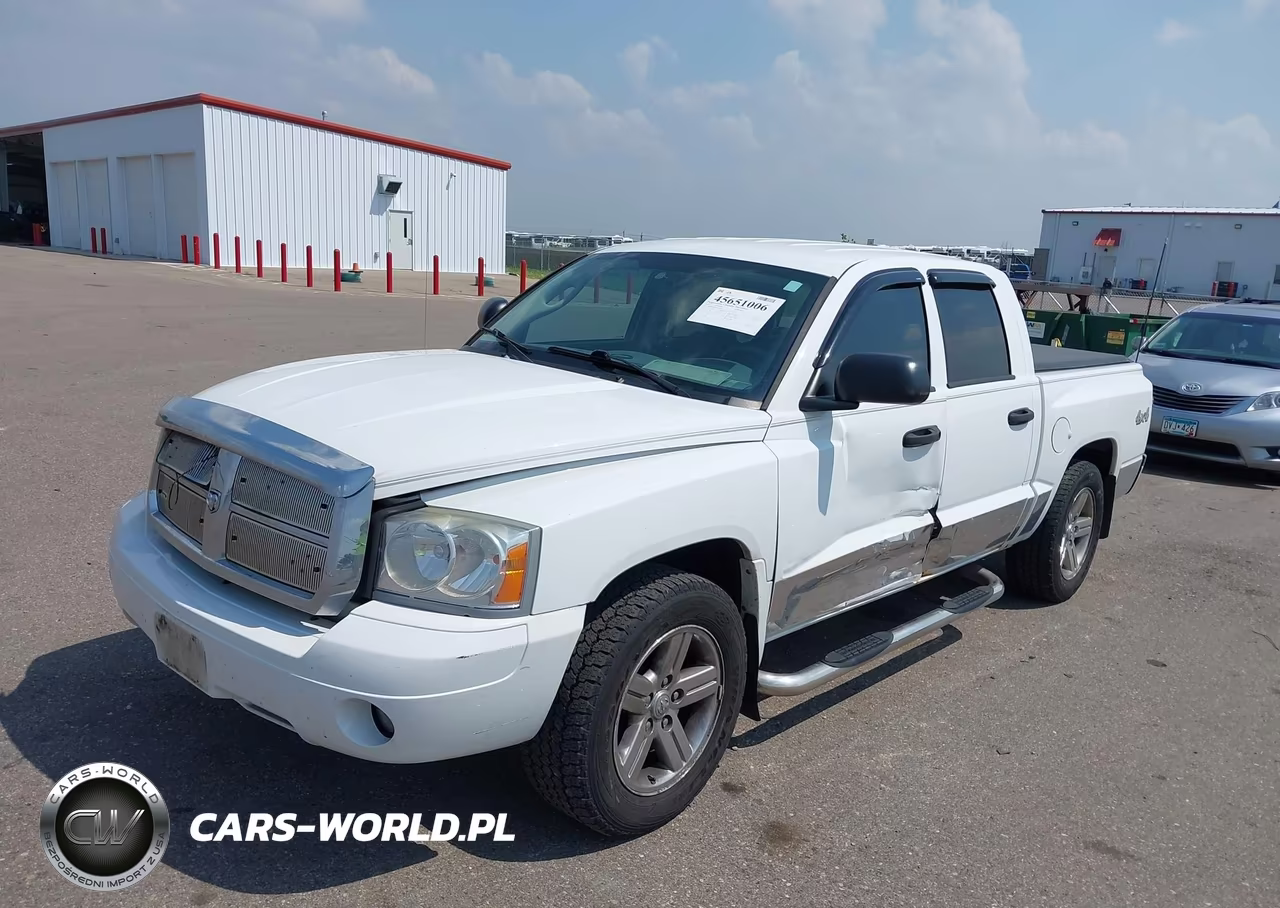 2007 Dodge Dakota Slt VIN:1D7HW48P87S241416 - 2
