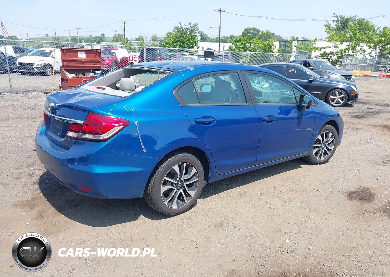 2015 Honda Civic Ex VIN:19XFB2F89FE251337 - 4