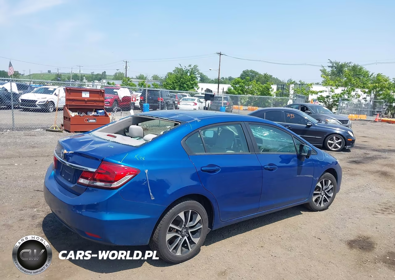 2015 Honda Civic Ex VIN:19XFB2F89FE251337 - 6