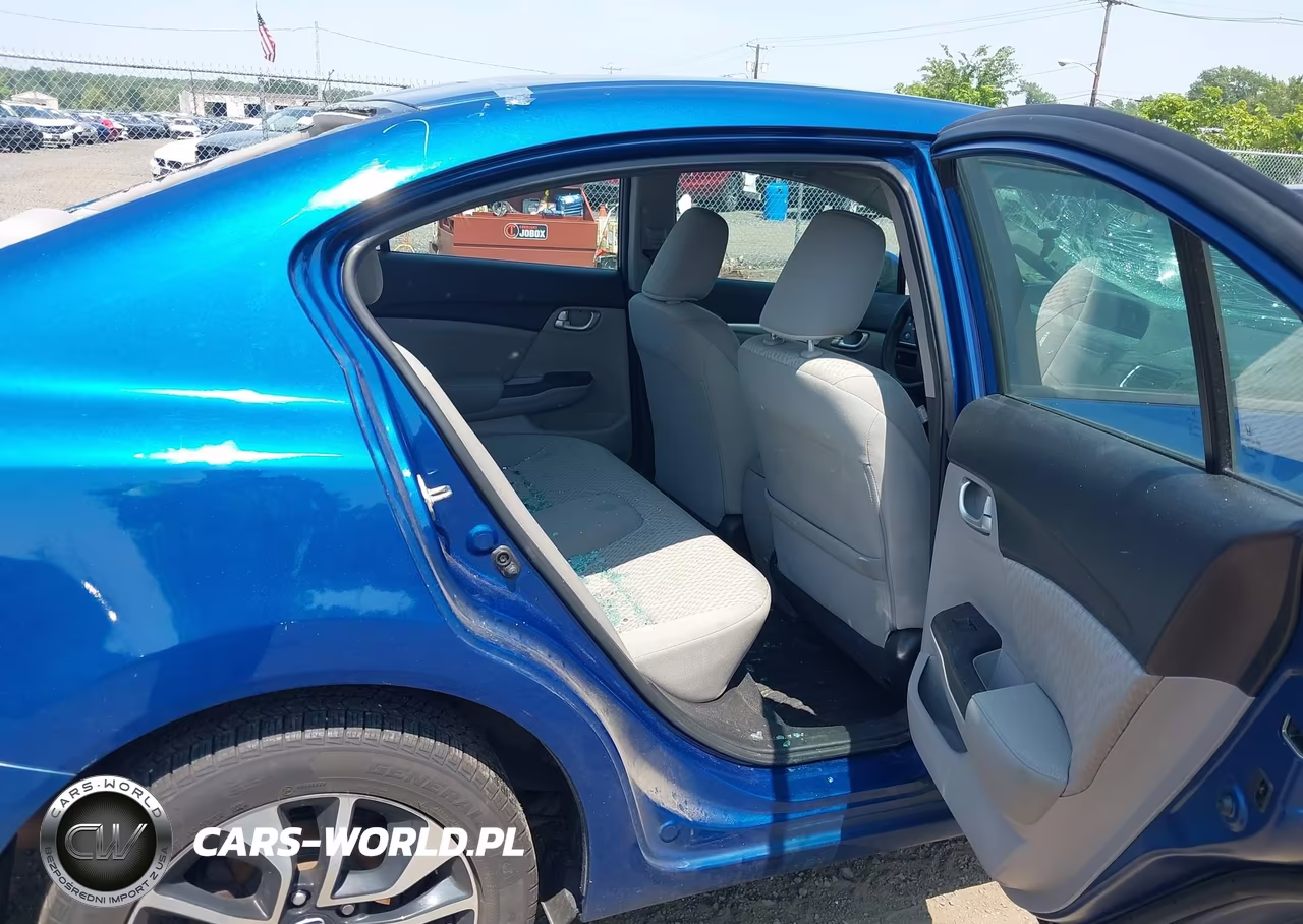 2015 Honda Civic Ex VIN:19XFB2F89FE251337 - 8