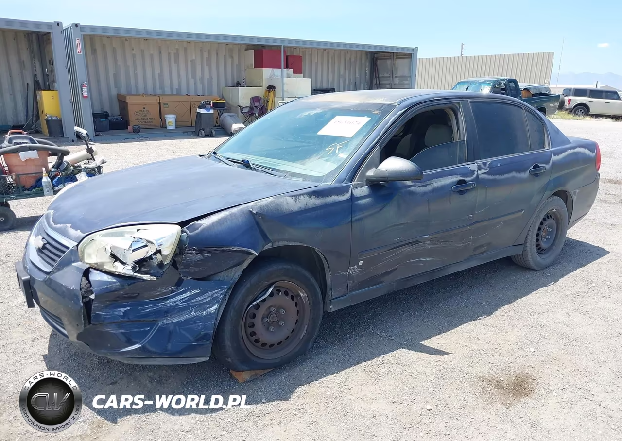 2007 Chevrolet Malibu Ls W-1Ls VIN:1G1ZS58FX7F295812 - 2