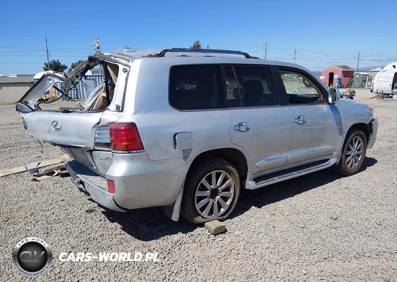 2011 Lexus Lx 570 VIN:JTJHY7AX4B4066267 - 4