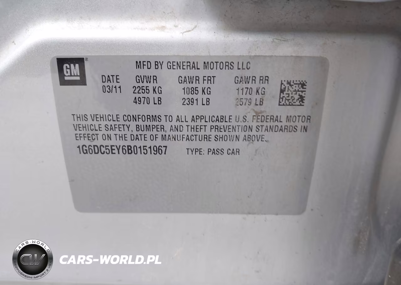 2011 Cadillac Cts VIN:1G6DC5EY6B0151967 - 9