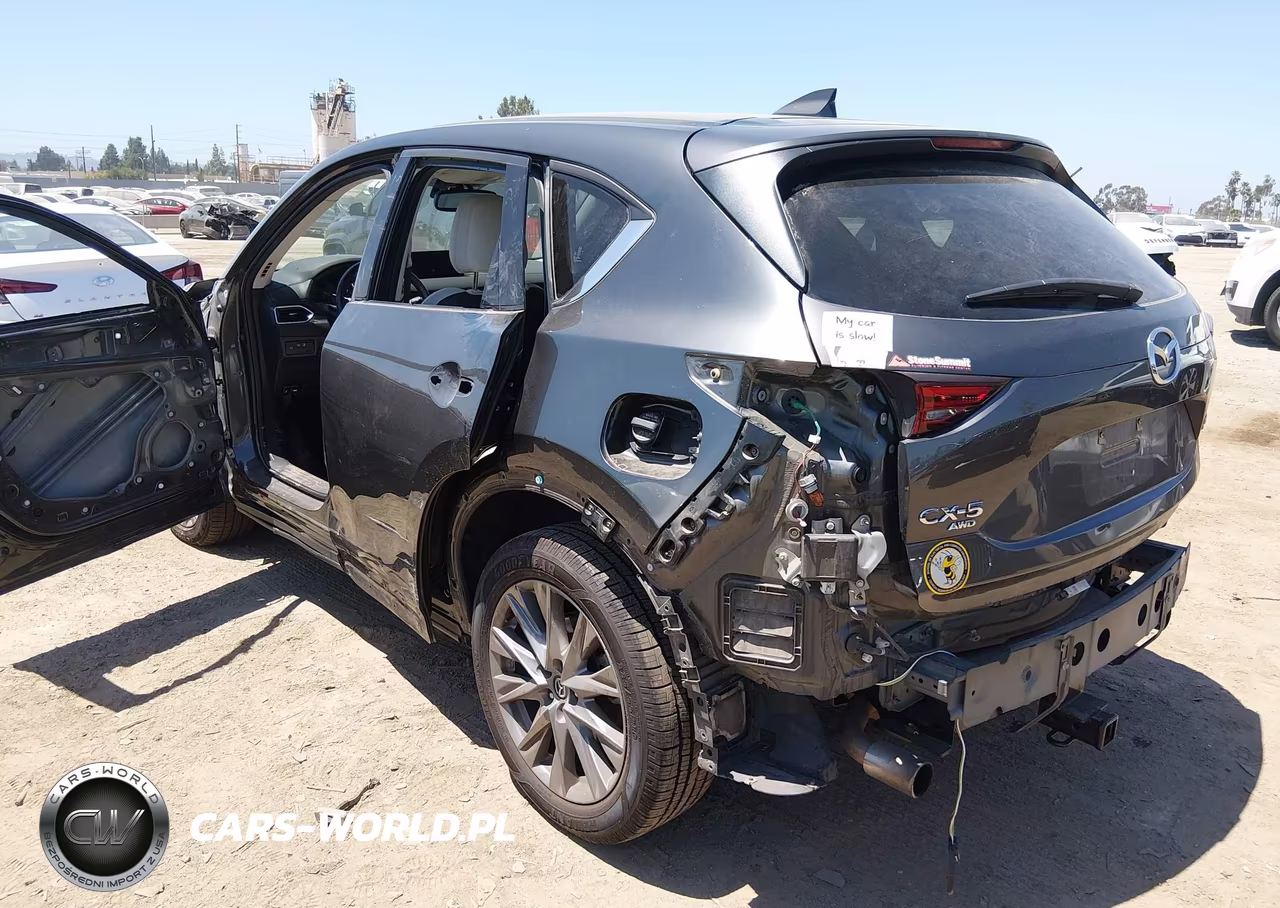 2021 Mazda Cx-5 Grand Touring Reserve VIN:JM3KFBAYXM0377262 - 3