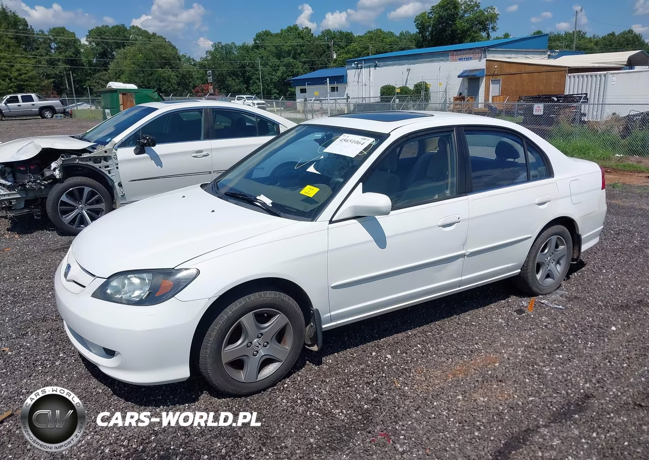 2004 Honda Civic Ex VIN:2HGES26744H528207 - 2