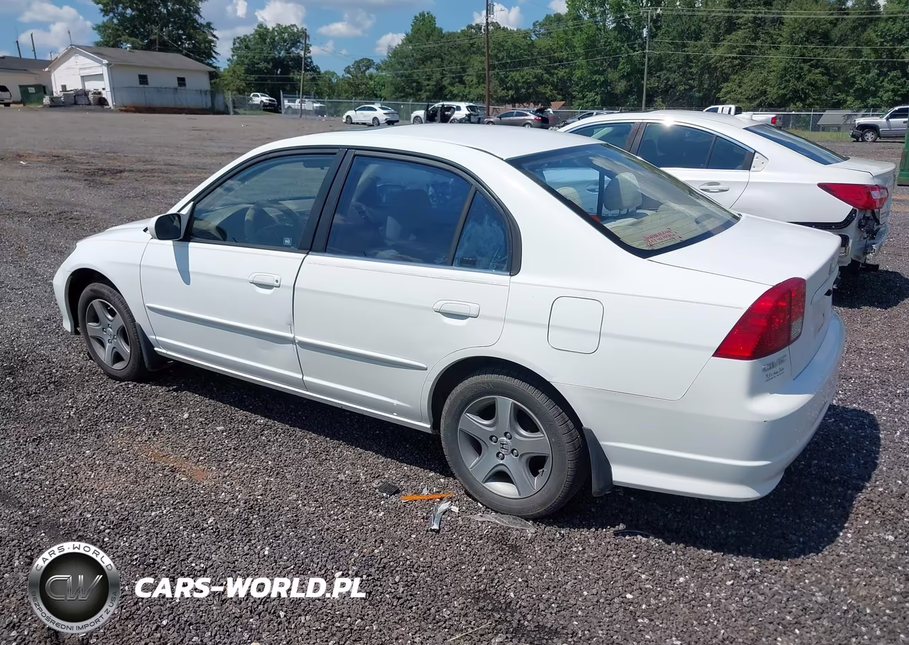 2004 Honda Civic Ex VIN:2HGES26744H528207 - 3
